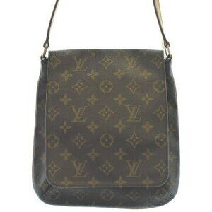 Louis Vuitton Musette Salsa Shoulder Bag Brown All Over